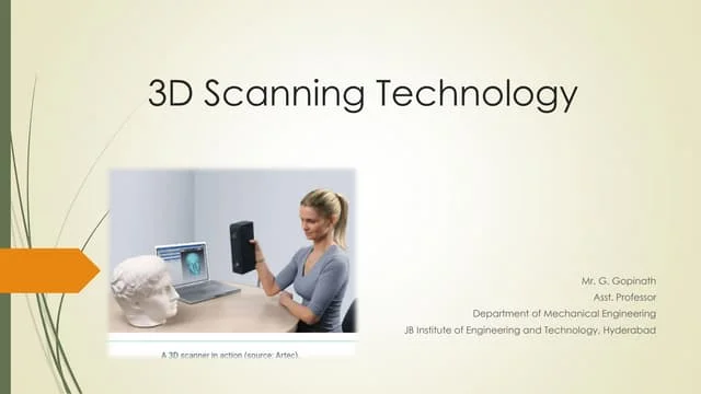 What is 3D Scanning Technology?